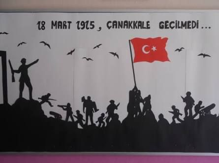 18 Mart Çanakkale Zaferi pano görselleri, çalışmaları 4