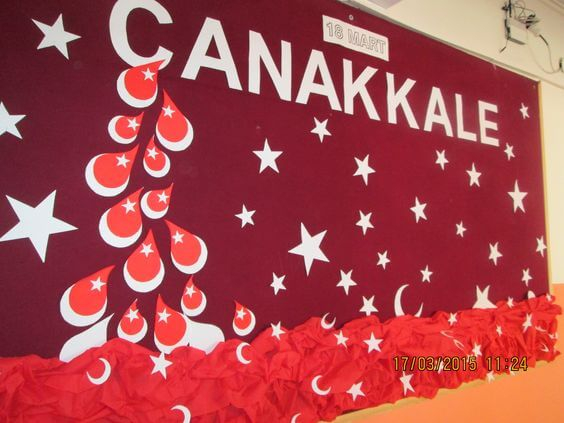 18 Mart Çanakkale Zaferi pano görselleri, çalışmaları 6