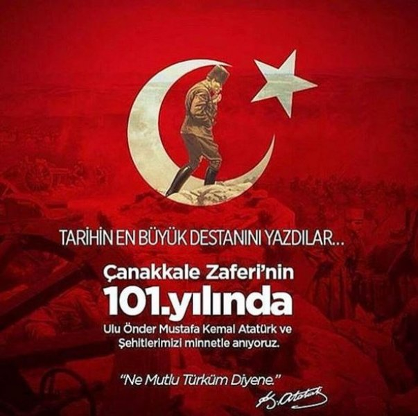 Ünlü isimlerden 18 Mart Çanakkale Zaferi paylaşımları 3