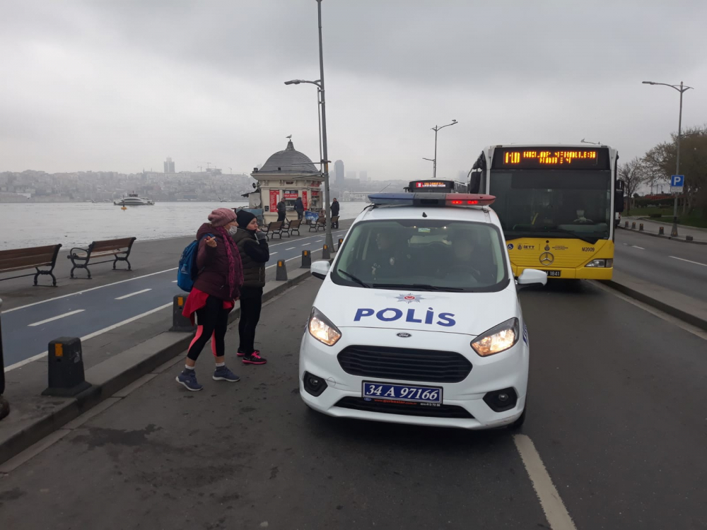 İstanbul sahilleri koronavirüs nedeniyle boş kaldı 1