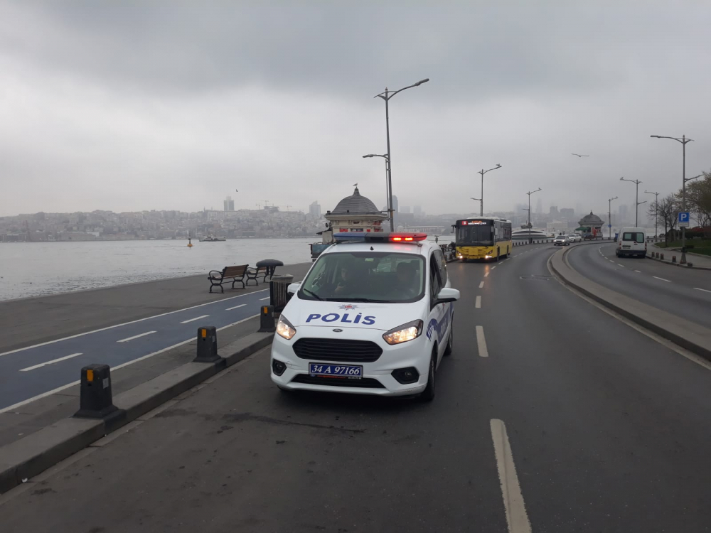 İstanbul sahilleri koronavirüs nedeniyle boş kaldı 2