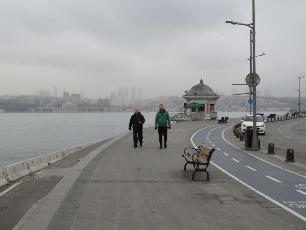 İstanbul sahilleri koronavirüs nedeniyle boş kaldı 7