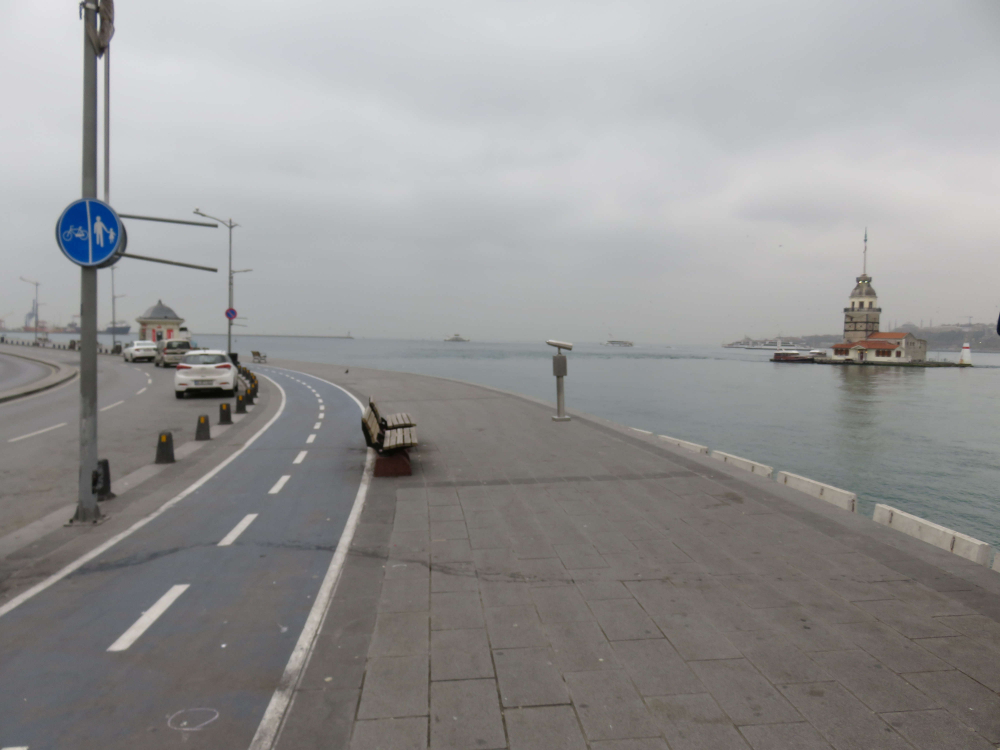 İstanbul sahilleri koronavirüs nedeniyle boş kaldı 8