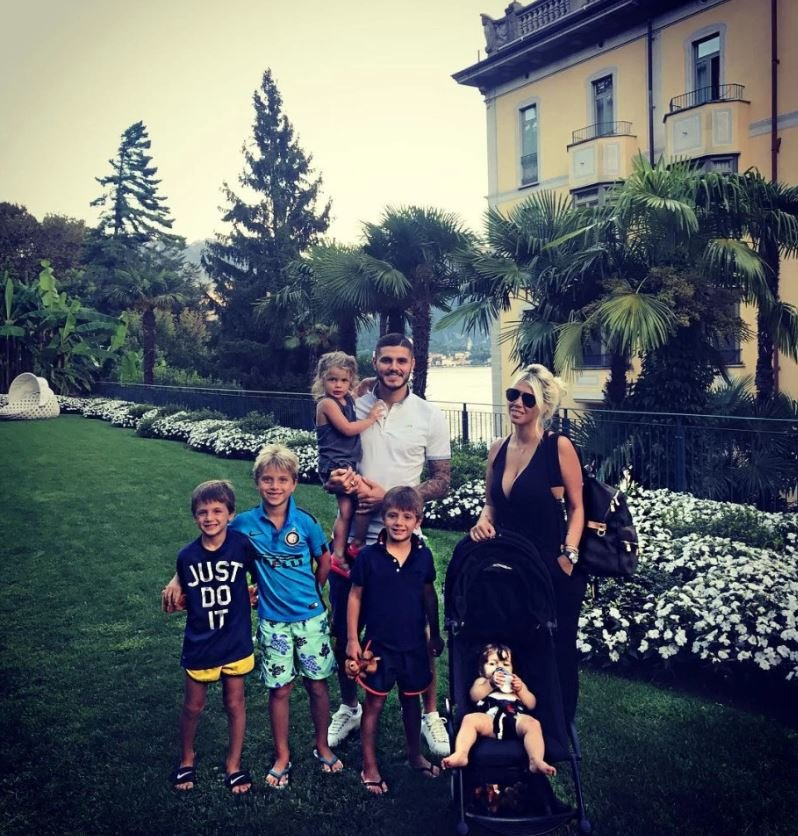 Wanda Nara ve Icardi için Como Gölü’nde tatil gibi karantina! 1