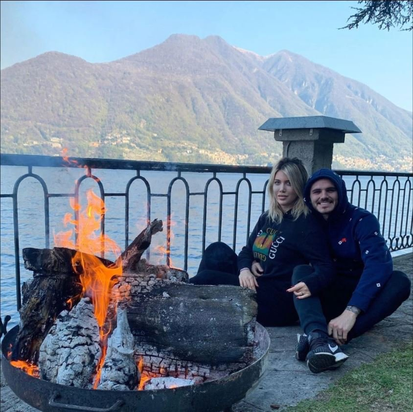 Wanda Nara ve Icardi için Como Gölü’nde tatil gibi karantina! 4