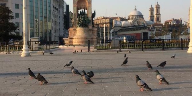 İstanbul, sokağa çıkma yasağının ardından boş kaldı