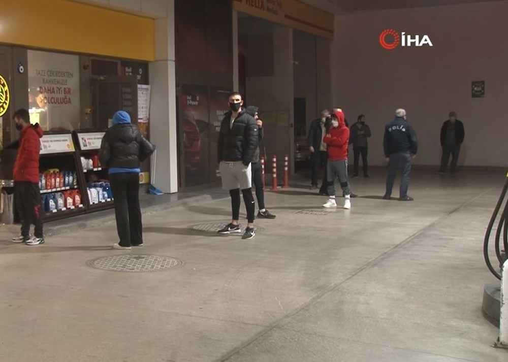 Sokağa çıkma yasağının bitmesiyle işte o şaşırtıcı manzaralar oluştu 19