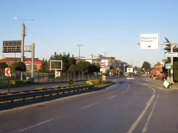 'Sokağa çıkma yasağı' başladı! 15 Temmuz Şehitler Köprüsü havadan görüntülendi 13