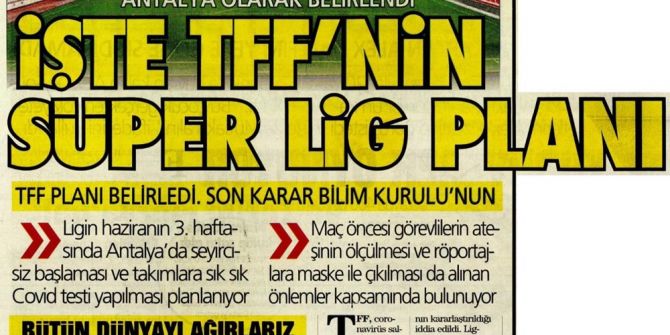 İşte 20 Nisan günün spor manşetleri! Haftanın önemli spor gelişmeleri