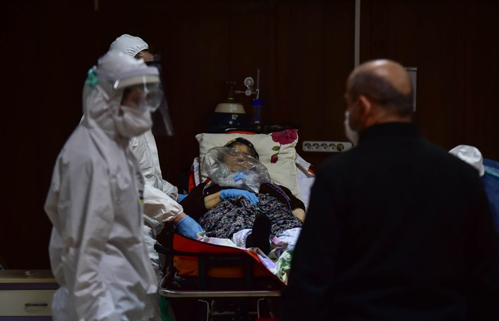 İstanbul'da Kovid-19'a karşı mücadele veren fedakar savaşçılar! 2