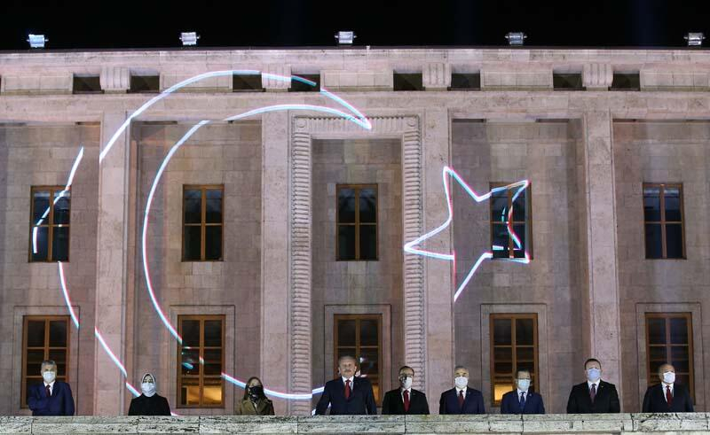 Türkiye Büyük Millet Meclisi'nin açılışının 100. yılı! Meclis’teki kutlamadan fotoğraflar 2
