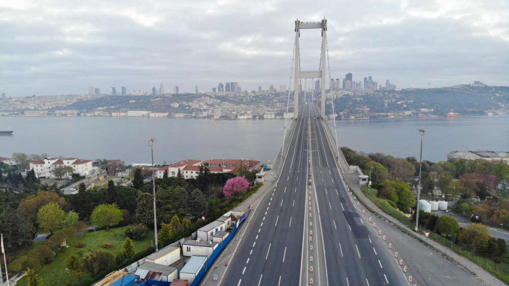 İstanbul'a koronavirüs sessizliği çöktü 1