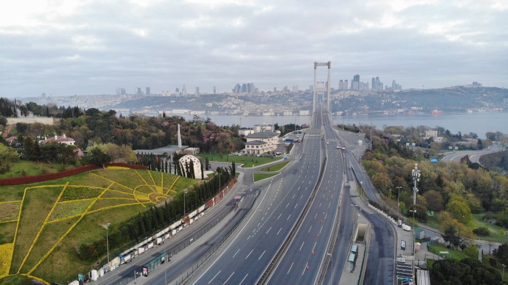 İstanbul'a koronavirüs sessizliği çöktü 11