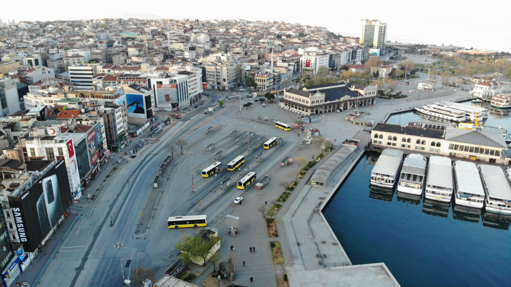 İstanbul'a koronavirüs sessizliği çöktü 13
