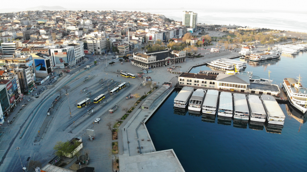 İstanbul'a koronavirüs sessizliği çöktü 14