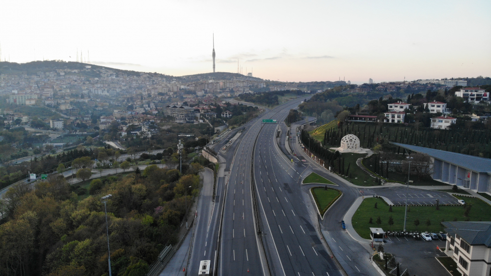 İstanbul'a koronavirüs sessizliği çöktü 3