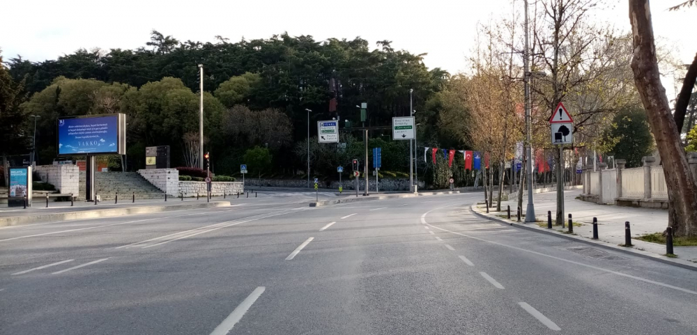 İstanbul'a koronavirüs sessizliği çöktü 7