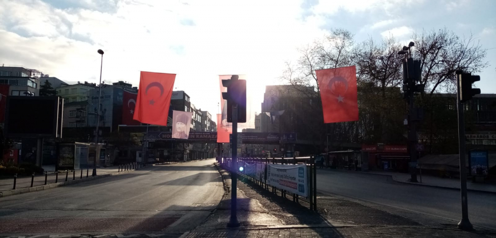 İstanbul'a koronavirüs sessizliği çöktü 9