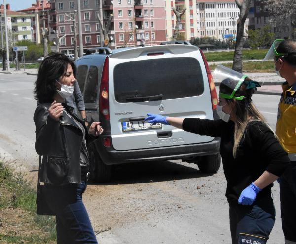 Konya'da iki araç birbirine girdi! Kazadan sağ kurtulan sürücü 'nasıl oldu bilmiyorum' dedi 9