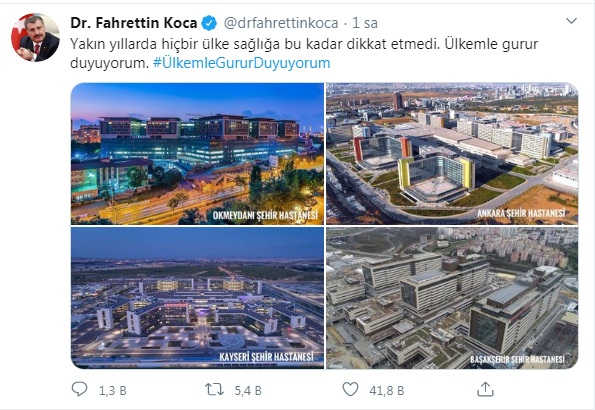 Son koronavirüs takvimiyle Türkiye bugün #ÜlkemleGururDuyuyorum dedi 1