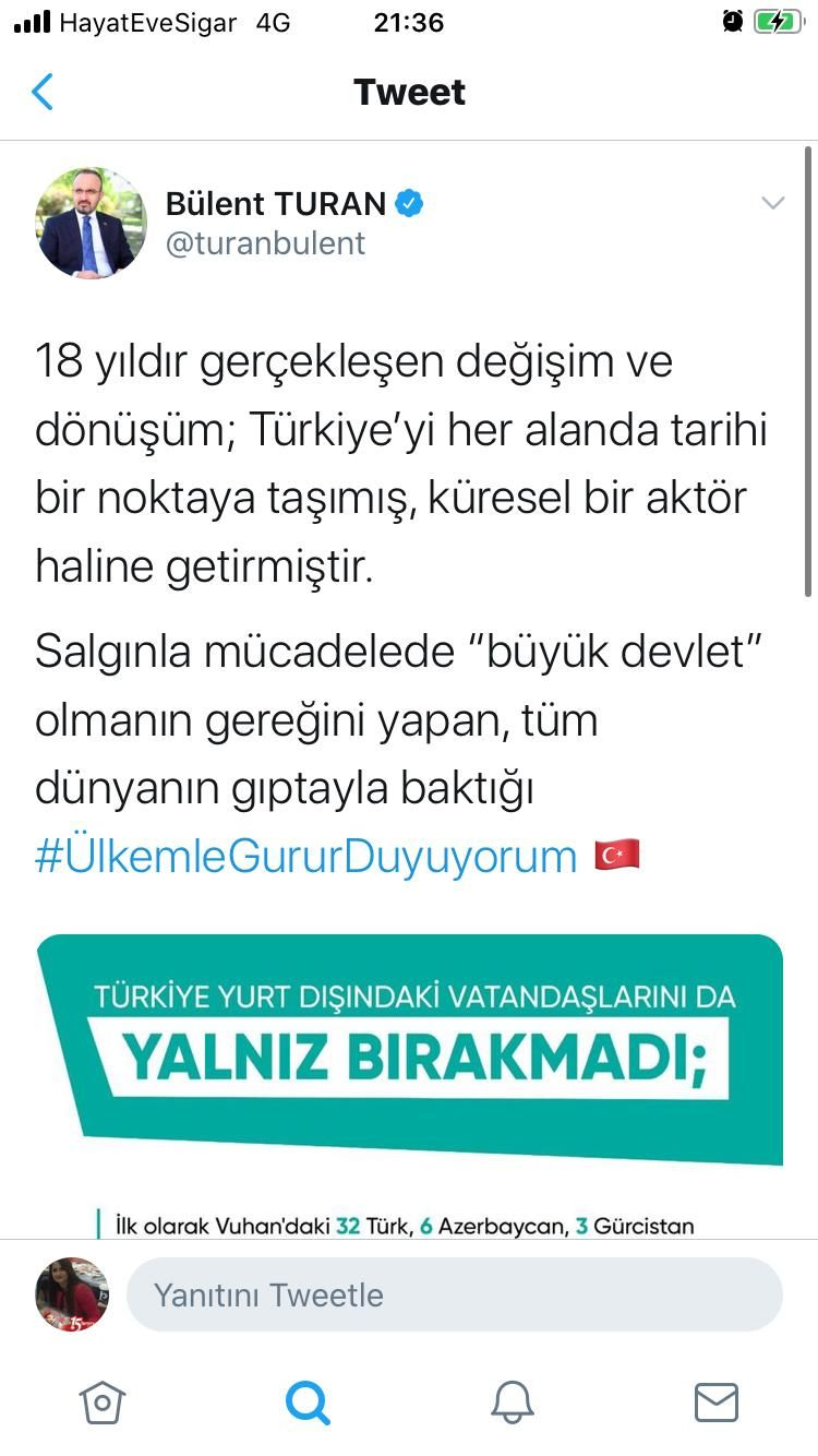 Son koronavirüs takvimiyle Türkiye bugün #ÜlkemleGururDuyuyorum dedi 10