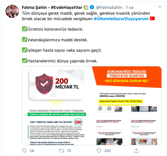 Son koronavirüs takvimiyle Türkiye bugün #ÜlkemleGururDuyuyorum dedi 12