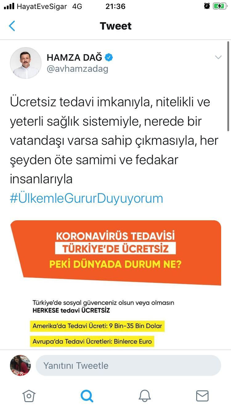 Son koronavirüs takvimiyle Türkiye bugün #ÜlkemleGururDuyuyorum dedi 6