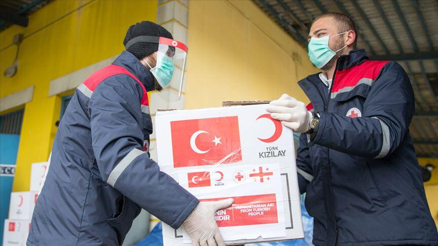 Türkiye'nin salgın süreci boyunca yardım eli uzattığı ülkeler 17
