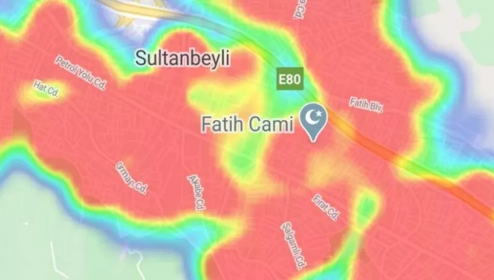Hayat Eve Sığar uygulaması yenilendi! İşte İstanbul'un koronavirüs haritası 1