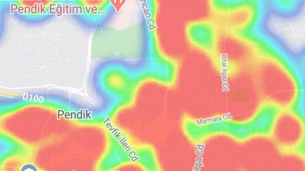 Hayat Eve Sığar uygulaması yenilendi! İşte İstanbul'un koronavirüs haritası 14
