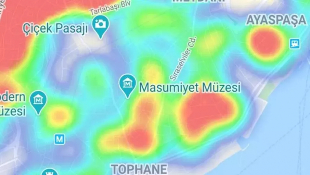 Hayat Eve Sığar uygulaması yenilendi! İşte İstanbul'un koronavirüs haritası 4