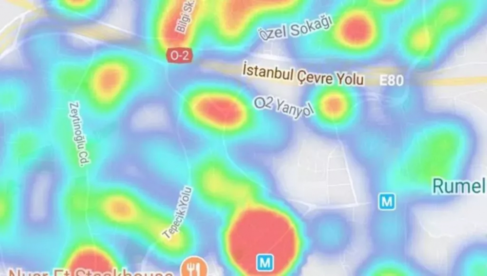 Hayat Eve Sığar uygulaması yenilendi! İşte İstanbul'un koronavirüs haritası 8