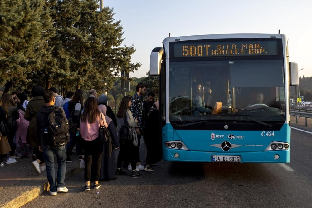 İstanbul'un ''üzerinde güneş batmayan hattı'' 500 T'de Covid-19 isyanı 3