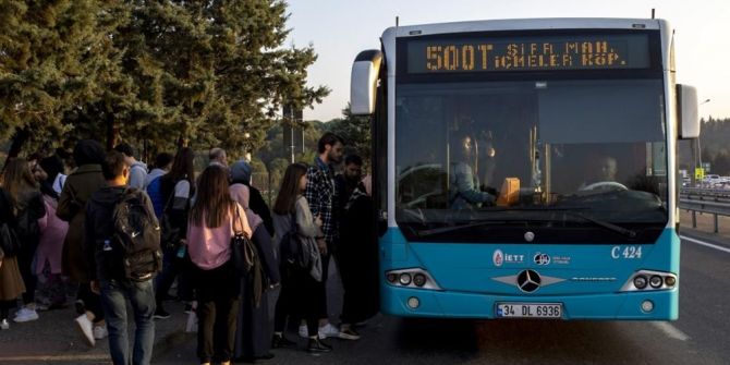 İstanbul'un ''üzerinde güneş batmayan hattı'' 500 T'de Covid-19 isyanı