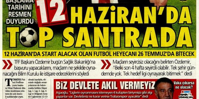 İşte 7 Mayıs günün spor manşetleri! Haftanın önemli spor gelişmeleri