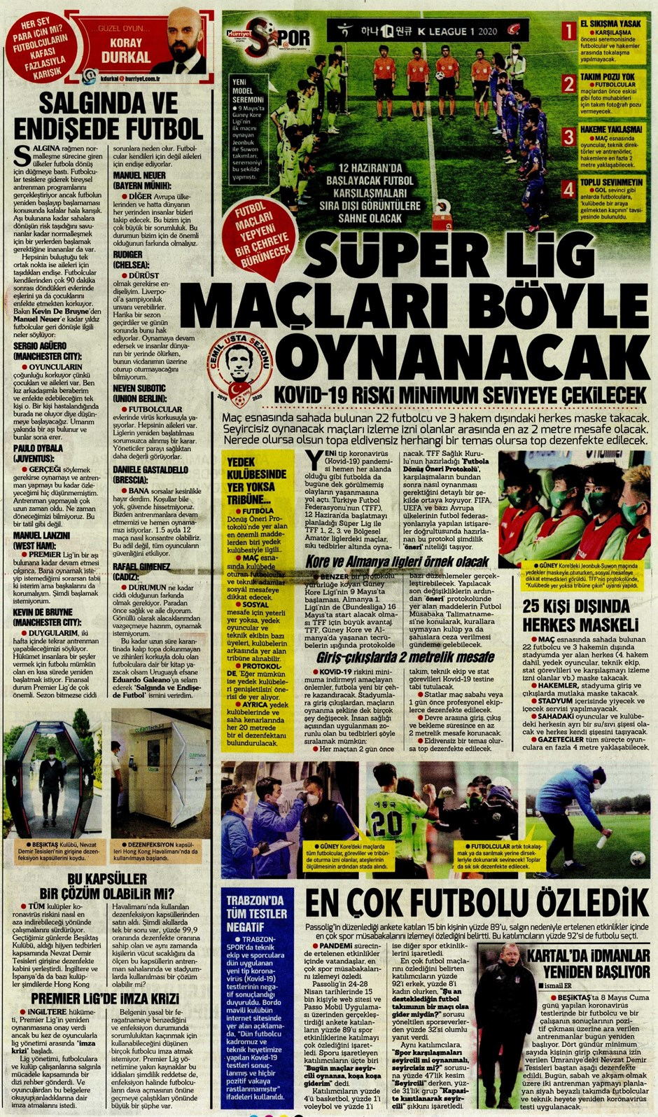 İşte 13 Mayıs günün spor manşetleri! Haftanın önemli spor gelişmeleri 10