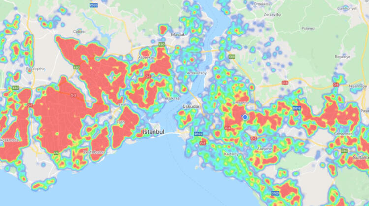 'Hayat Eve Sığar' uygulaması güncellendi! İşte İstanbul'un bölge bölge koronavirüs haritası 1