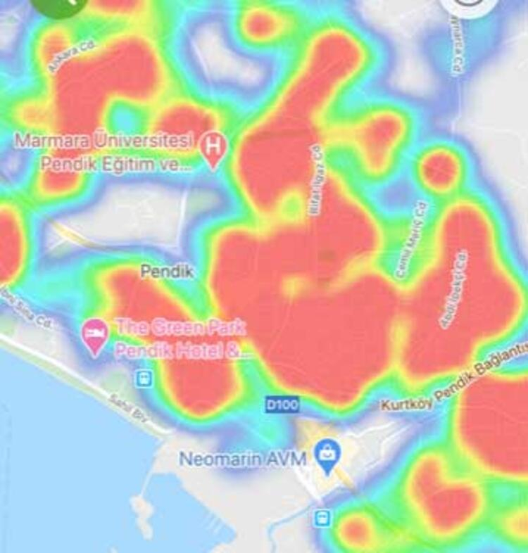 'Hayat Eve Sığar' uygulaması güncellendi! İşte İstanbul'un bölge bölge koronavirüs haritası 13