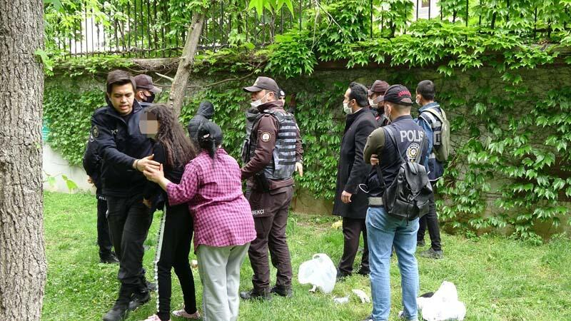 Taksim'de skandal olay! Taciz iddiası ortalığı karıştırdı 3