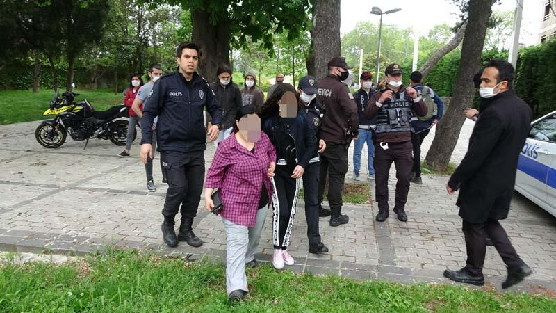 Taksim'de skandal olay! Taciz iddiası ortalığı karıştırdı 6