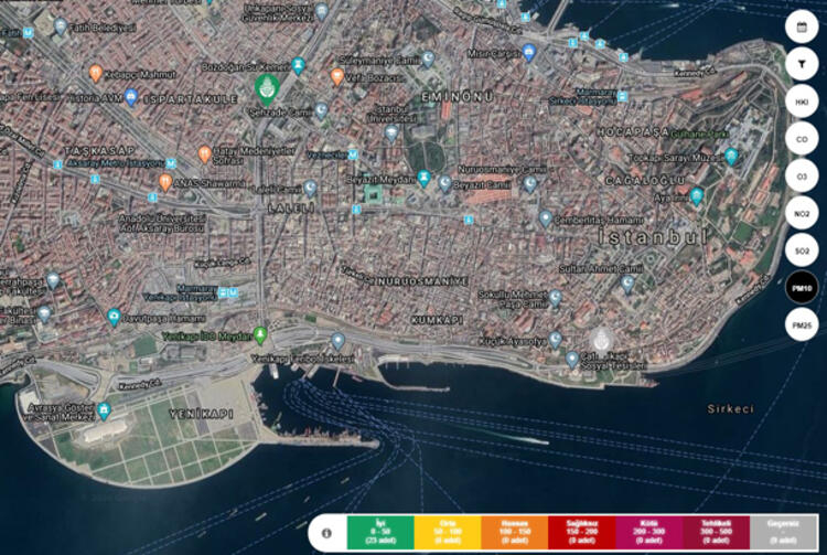 Koronavirüsün hava kirliliğine olumlu etkisi! İstanbul'da yüzde 50 düşüşe geçti 5