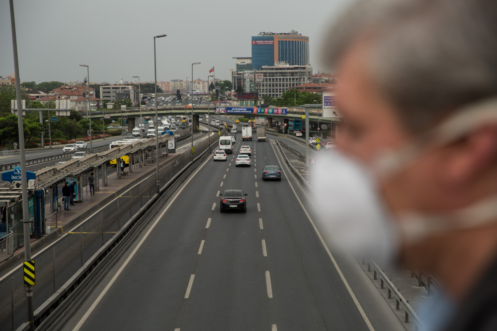 İstanbul'da sabah saatlerinde trafik yoğunluğu 2