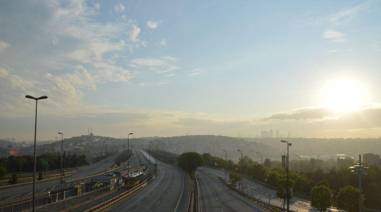 4 günlük kısıtlamanın ilk gününde İstanbul boş kaldı 5