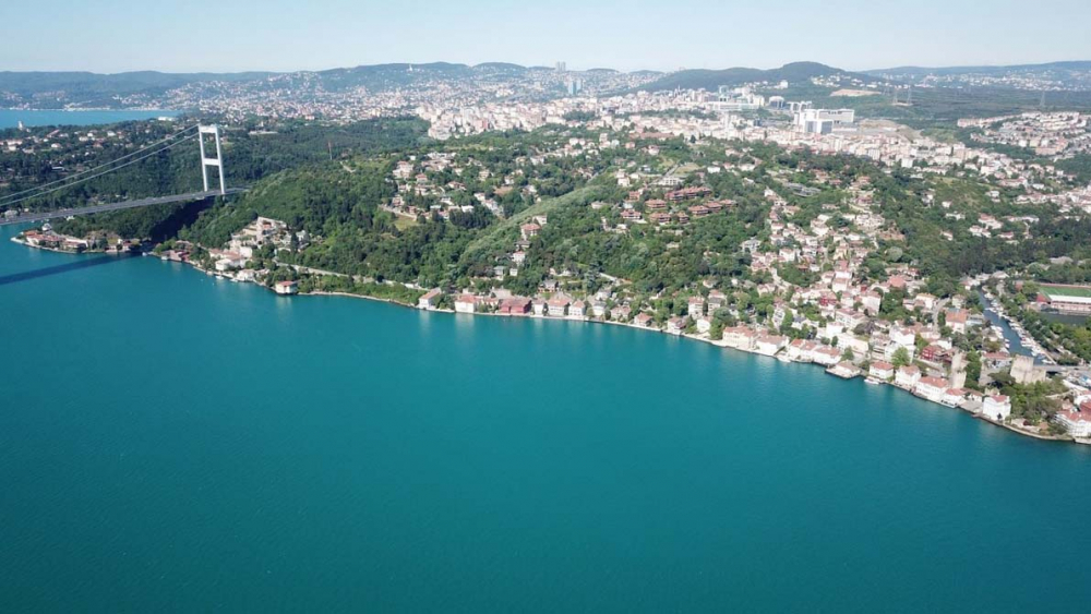 İstanbul Boğazı'nı hiç böyle görmediniz! Turkuaz rengine büründü 11