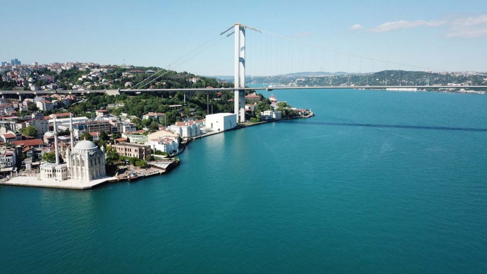 İstanbul Boğazı'nı hiç böyle görmediniz! Turkuaz rengine büründü 13