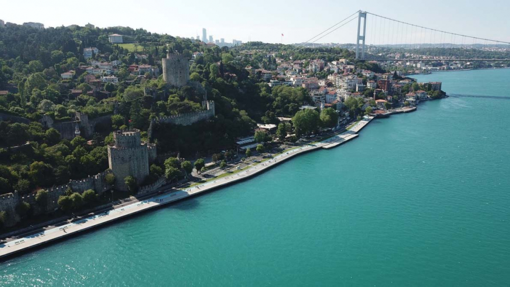 İstanbul Boğazı'nı hiç böyle görmediniz! Turkuaz rengine büründü 7