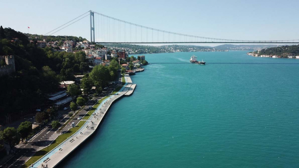 İstanbul Boğazı'nı hiç böyle görmediniz! Turkuaz rengine büründü 8