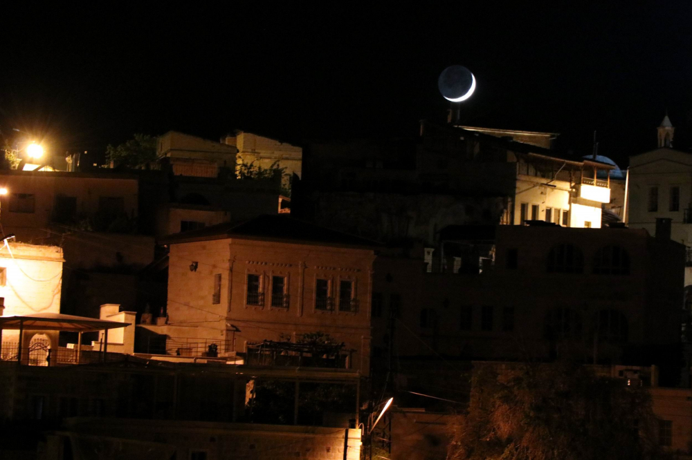 Adeta büyüledi! Kapadokya bölgesinin gece görüntüsü kendisine hayran bıraktı 10