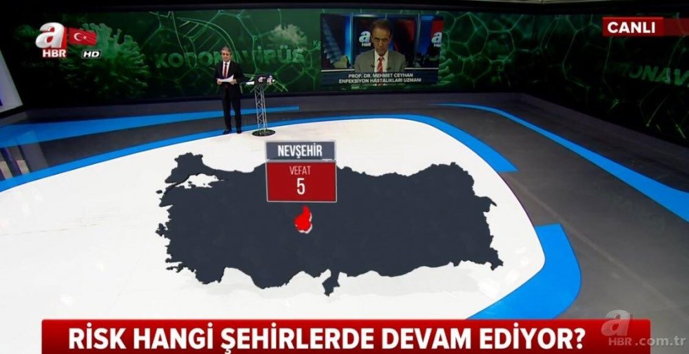 İşte il il koronavirüsten vefat edenlerin sayısı 16