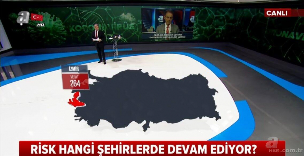 İşte il il koronavirüsten vefat edenlerin sayısı 2